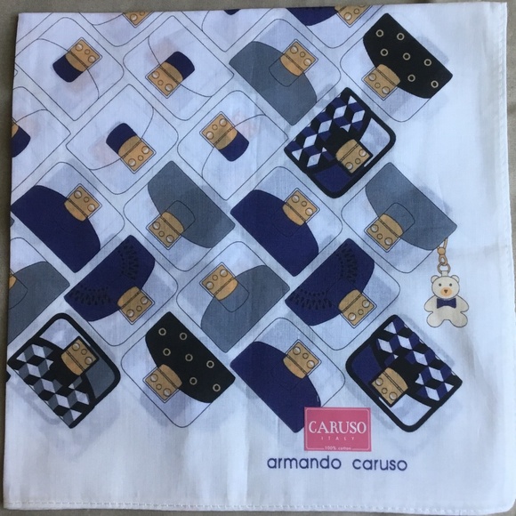 Caruso Handkerchief New with tags - Picture 6 of 12